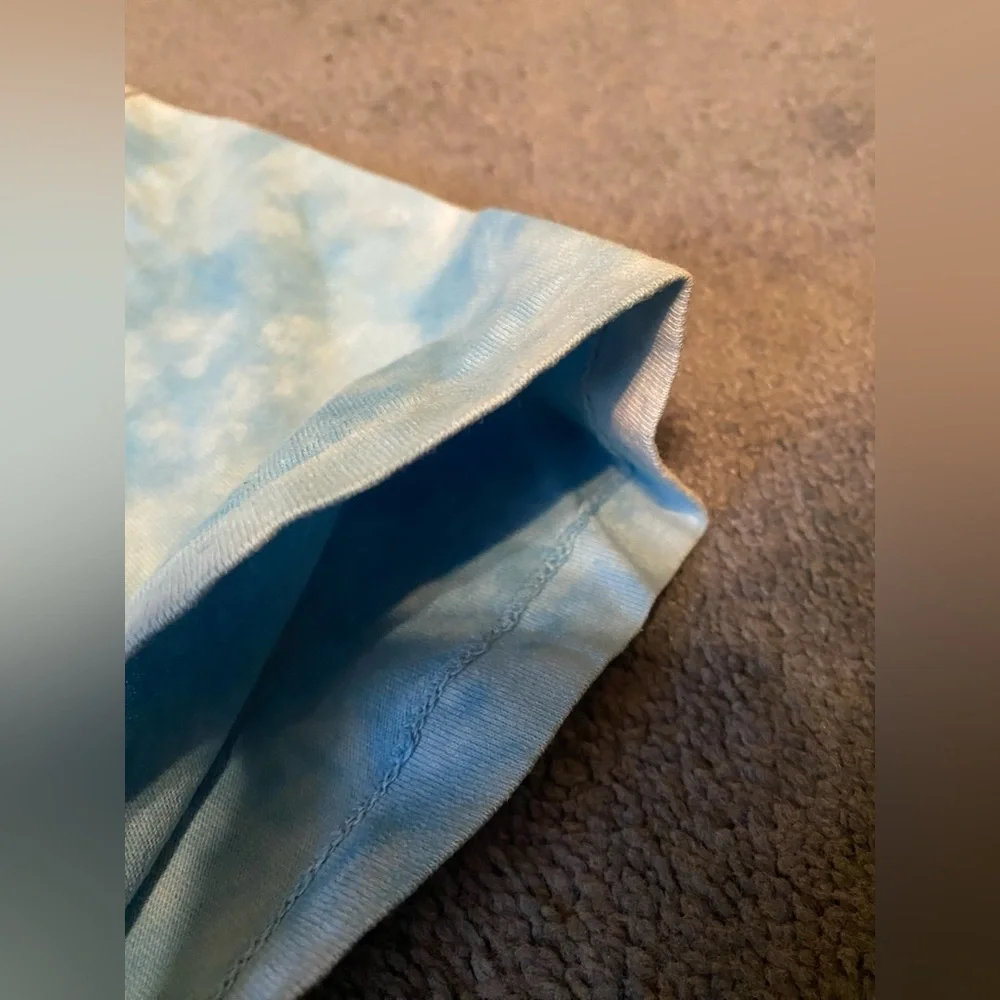 Vintage Tye Dye Liquid Blue Beatles Yellow Submarine T Shirt - Picture 7 of 7